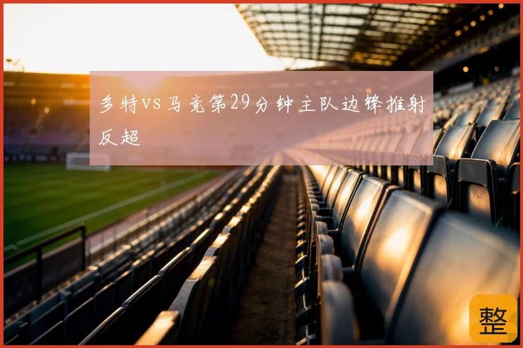多特vs马竞第29分钟主队边锋推射反超